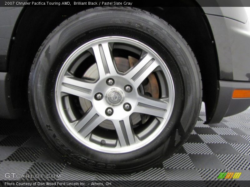 Brilliant Black / Pastel Slate Gray 2007 Chrysler Pacifica Touring AWD