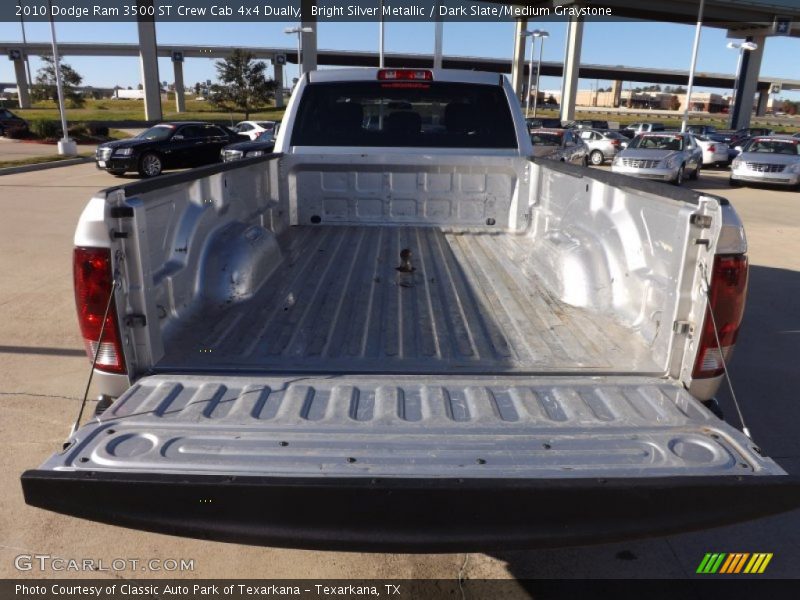 Bright Silver Metallic / Dark Slate/Medium Graystone 2010 Dodge Ram 3500 ST Crew Cab 4x4 Dually