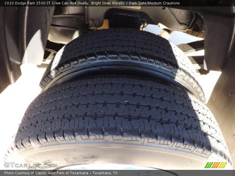 Bright Silver Metallic / Dark Slate/Medium Graystone 2010 Dodge Ram 3500 ST Crew Cab 4x4 Dually
