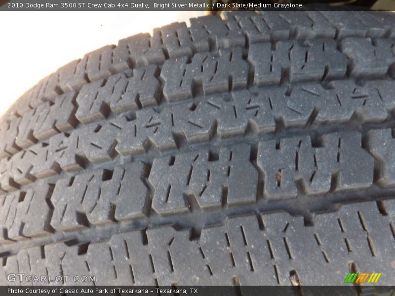 Bright Silver Metallic / Dark Slate/Medium Graystone 2010 Dodge Ram 3500 ST Crew Cab 4x4 Dually