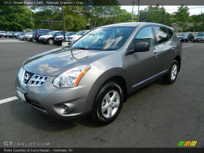 Platinum Graphite / Gray 2012 Nissan Rogue S AWD