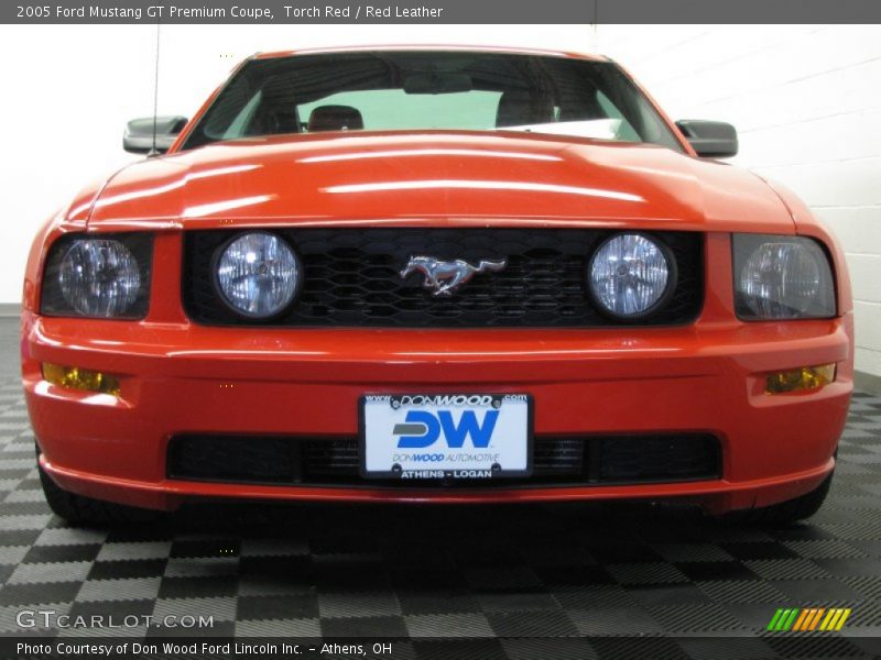 Torch Red / Red Leather 2005 Ford Mustang GT Premium Coupe