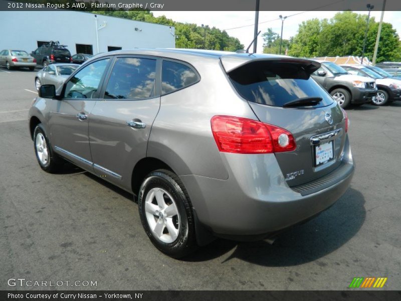 Platinum Graphite / Gray 2012 Nissan Rogue S AWD