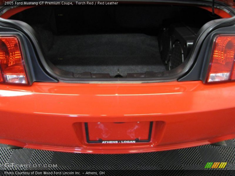 Torch Red / Red Leather 2005 Ford Mustang GT Premium Coupe