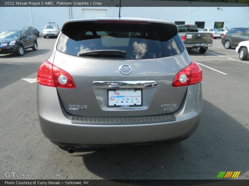 Platinum Graphite / Gray 2012 Nissan Rogue S AWD