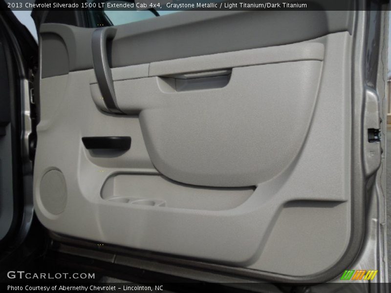 Graystone Metallic / Light Titanium/Dark Titanium 2013 Chevrolet Silverado 1500 LT Extended Cab 4x4