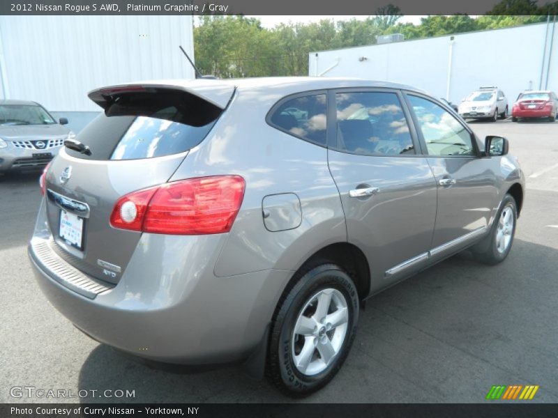 Platinum Graphite / Gray 2012 Nissan Rogue S AWD