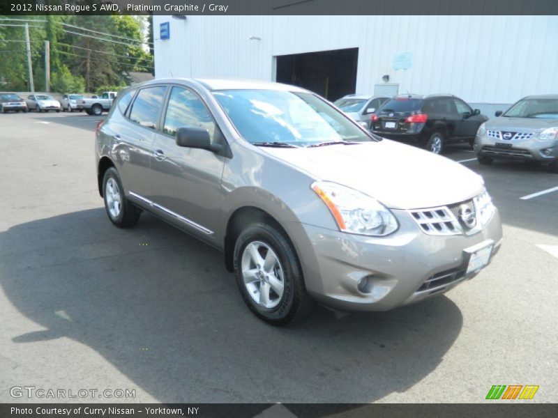 Platinum Graphite / Gray 2012 Nissan Rogue S AWD