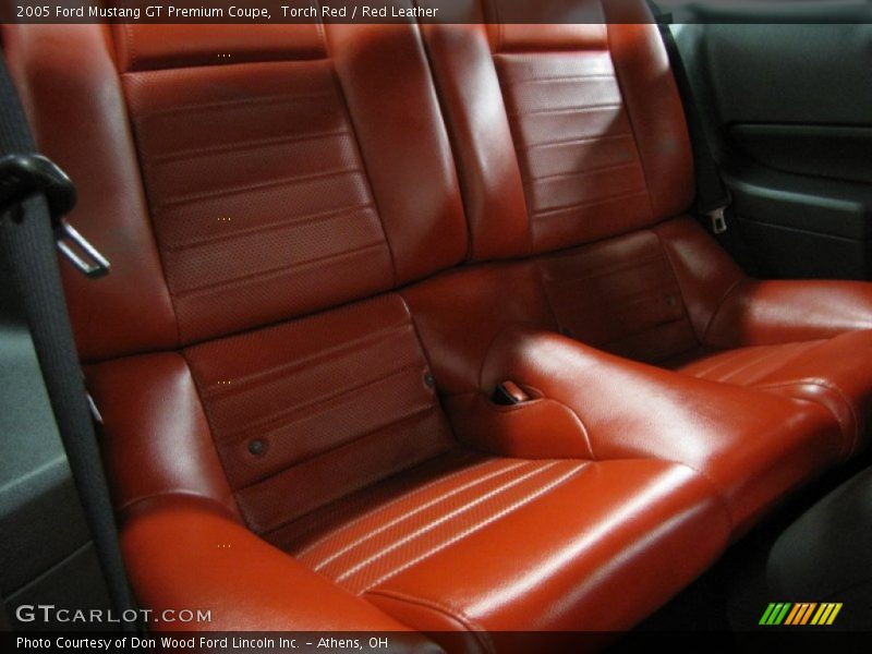 Torch Red / Red Leather 2005 Ford Mustang GT Premium Coupe