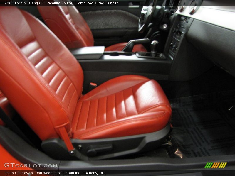 Torch Red / Red Leather 2005 Ford Mustang GT Premium Coupe