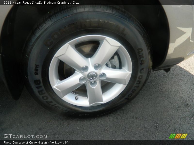 Platinum Graphite / Gray 2012 Nissan Rogue S AWD