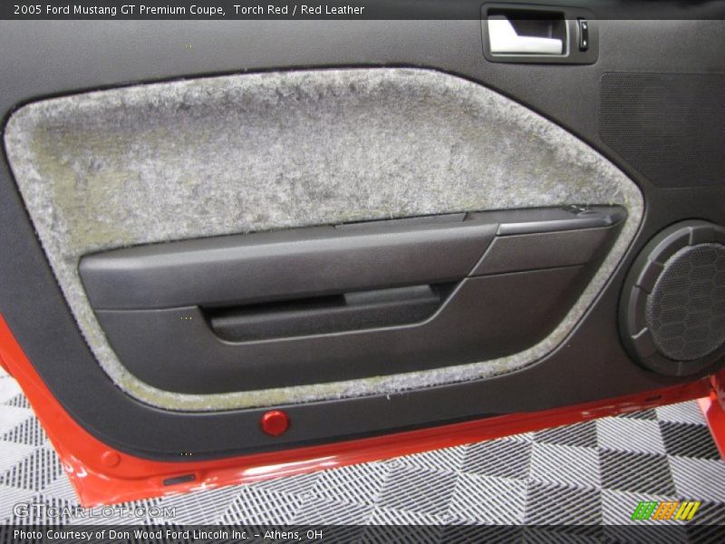Torch Red / Red Leather 2005 Ford Mustang GT Premium Coupe