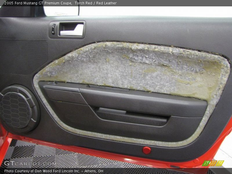 Torch Red / Red Leather 2005 Ford Mustang GT Premium Coupe