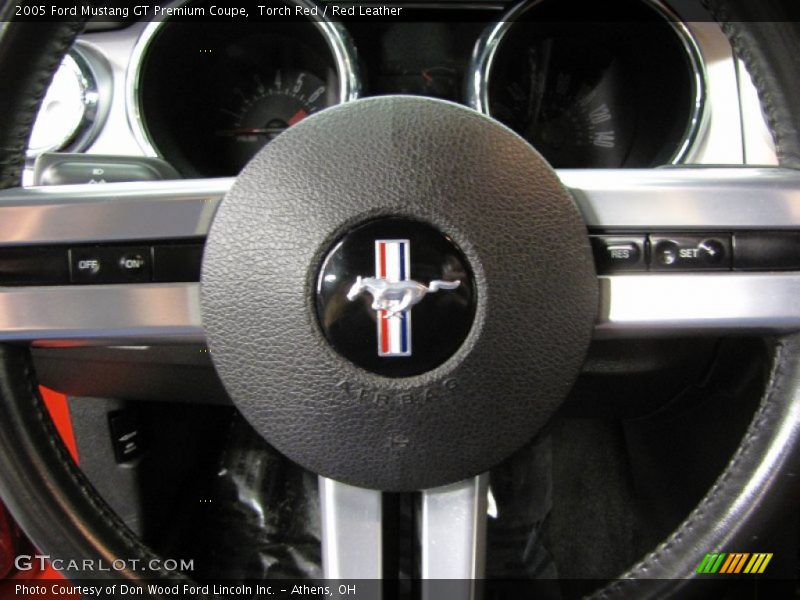 Torch Red / Red Leather 2005 Ford Mustang GT Premium Coupe