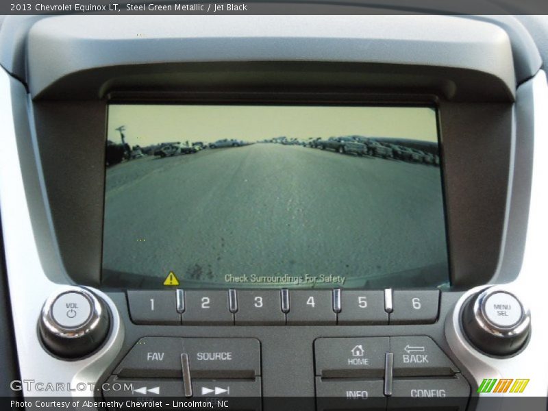 Steel Green Metallic / Jet Black 2013 Chevrolet Equinox LT