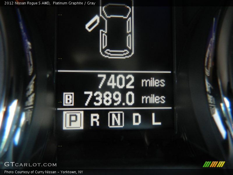 Platinum Graphite / Gray 2012 Nissan Rogue S AWD