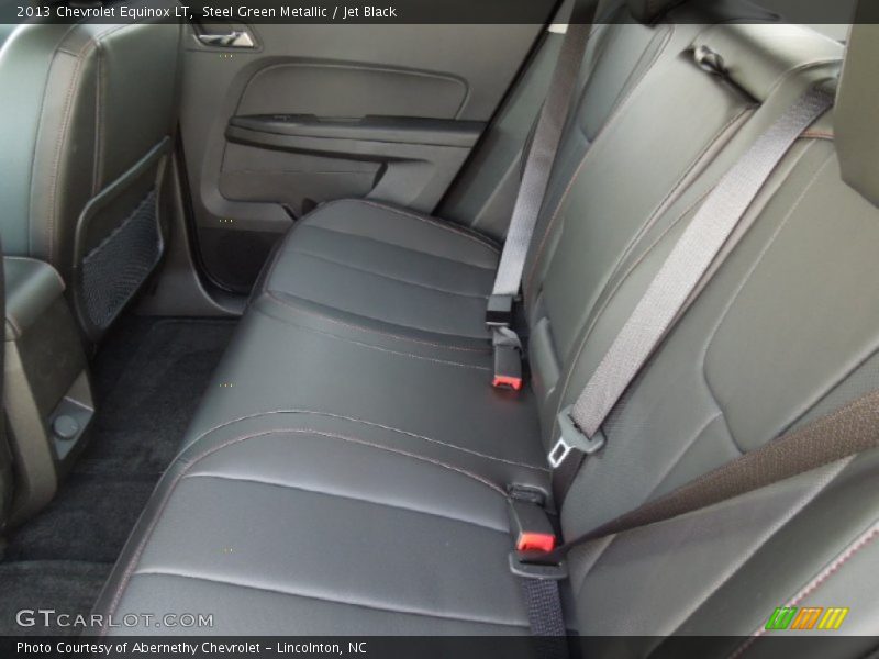 Steel Green Metallic / Jet Black 2013 Chevrolet Equinox LT
