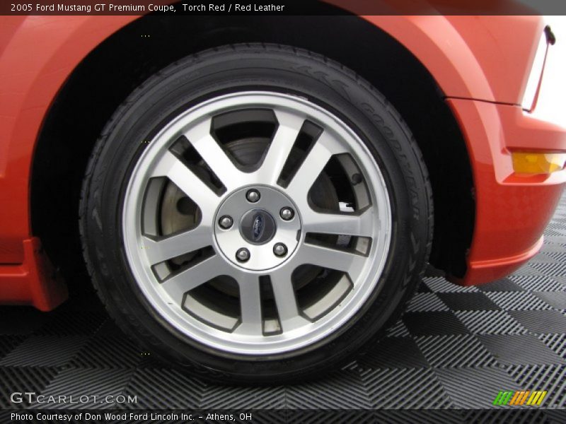 Torch Red / Red Leather 2005 Ford Mustang GT Premium Coupe