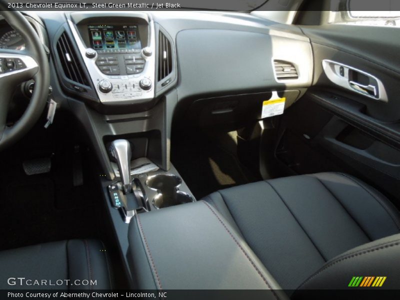 Steel Green Metallic / Jet Black 2013 Chevrolet Equinox LT