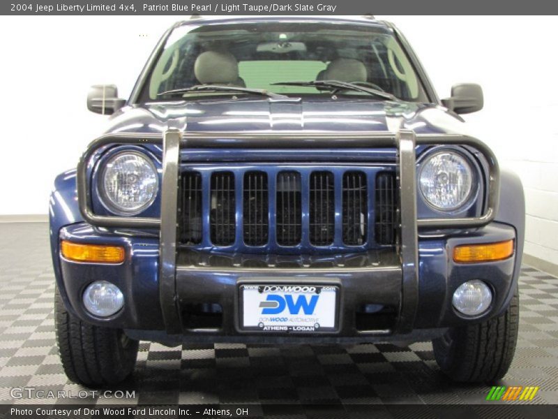 Patriot Blue Pearl / Light Taupe/Dark Slate Gray 2004 Jeep Liberty Limited 4x4