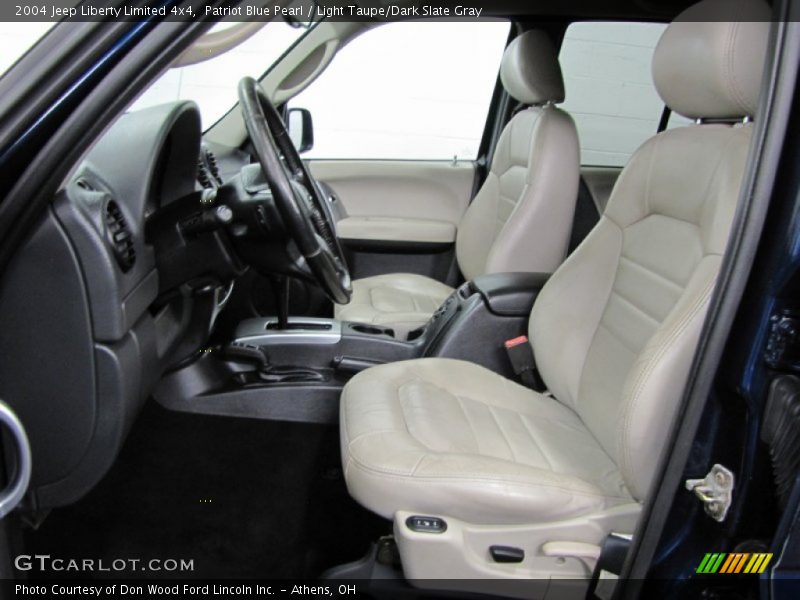 Patriot Blue Pearl / Light Taupe/Dark Slate Gray 2004 Jeep Liberty Limited 4x4