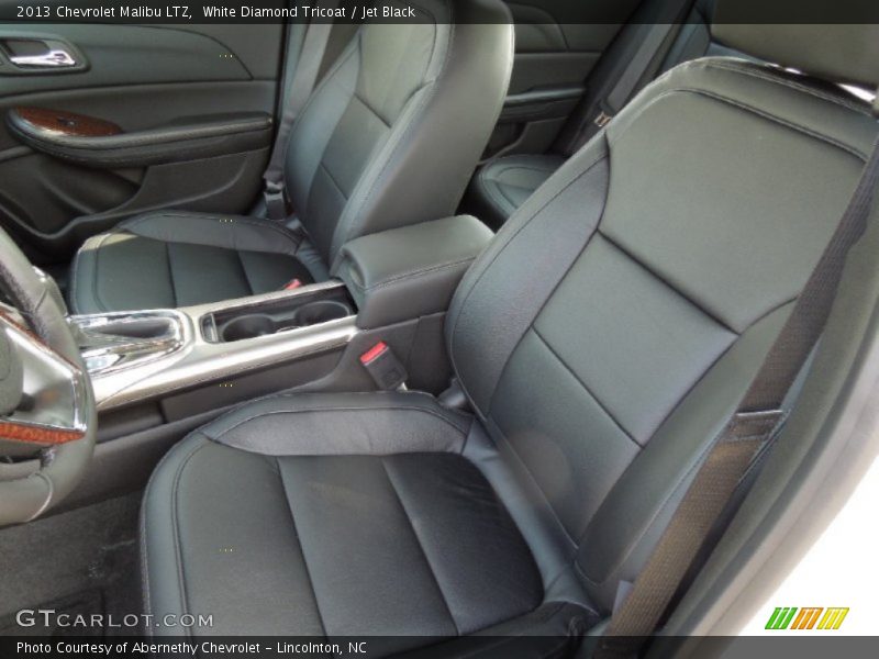 White Diamond Tricoat / Jet Black 2013 Chevrolet Malibu LTZ