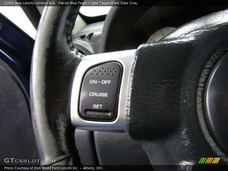 Patriot Blue Pearl / Light Taupe/Dark Slate Gray 2004 Jeep Liberty Limited 4x4