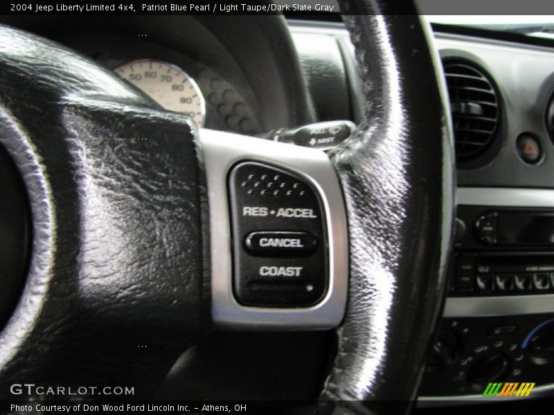 Patriot Blue Pearl / Light Taupe/Dark Slate Gray 2004 Jeep Liberty Limited 4x4