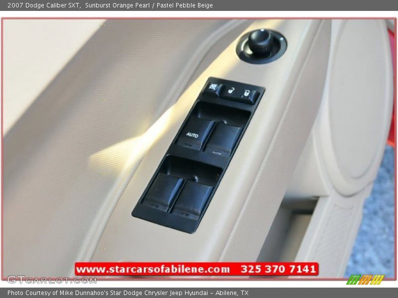 Sunburst Orange Pearl / Pastel Pebble Beige 2007 Dodge Caliber SXT