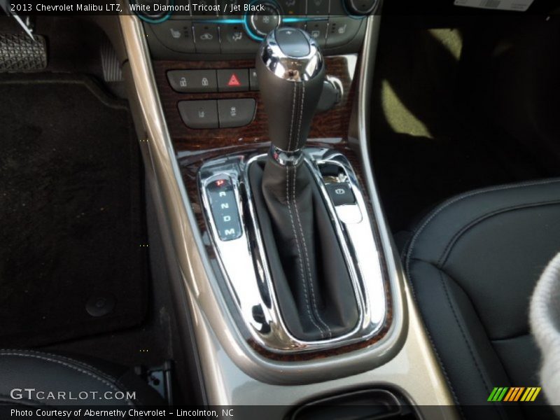 White Diamond Tricoat / Jet Black 2013 Chevrolet Malibu LTZ