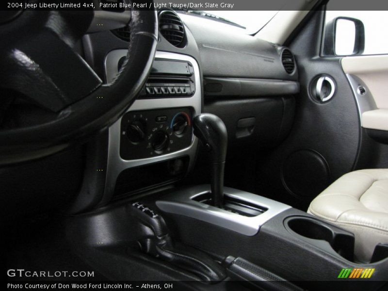 Patriot Blue Pearl / Light Taupe/Dark Slate Gray 2004 Jeep Liberty Limited 4x4