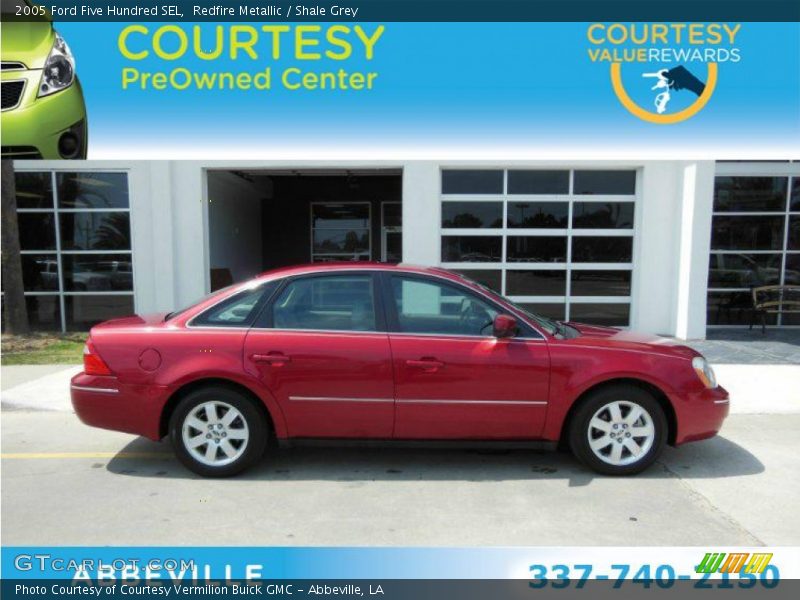 Redfire Metallic / Shale Grey 2005 Ford Five Hundred SEL