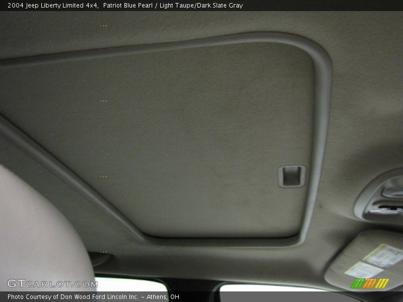 Patriot Blue Pearl / Light Taupe/Dark Slate Gray 2004 Jeep Liberty Limited 4x4