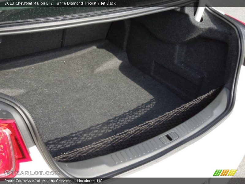 White Diamond Tricoat / Jet Black 2013 Chevrolet Malibu LTZ