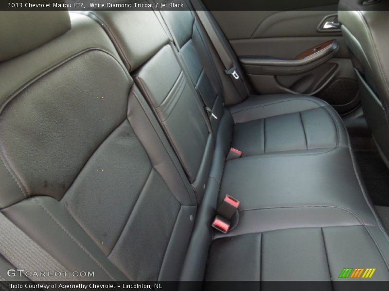 White Diamond Tricoat / Jet Black 2013 Chevrolet Malibu LTZ