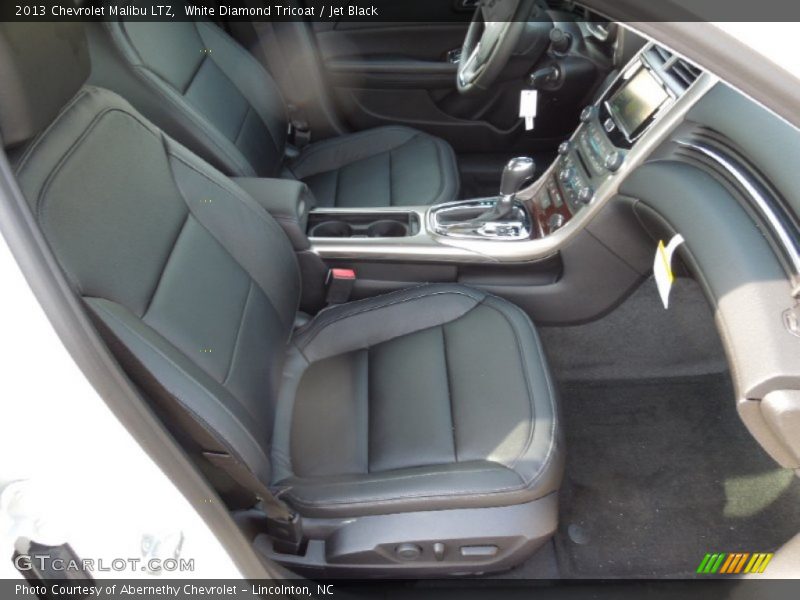 White Diamond Tricoat / Jet Black 2013 Chevrolet Malibu LTZ
