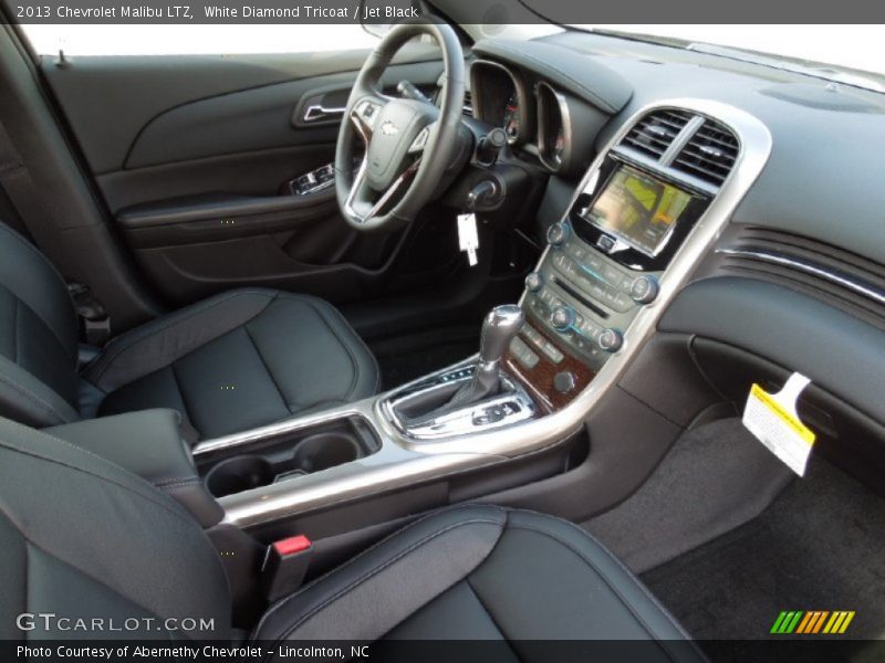White Diamond Tricoat / Jet Black 2013 Chevrolet Malibu LTZ