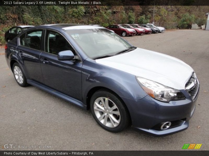 Twilight Blue Metallic / Black 2013 Subaru Legacy 3.6R Limited