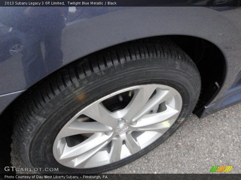 Twilight Blue Metallic / Black 2013 Subaru Legacy 3.6R Limited