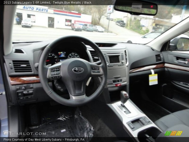 Twilight Blue Metallic / Black 2013 Subaru Legacy 3.6R Limited