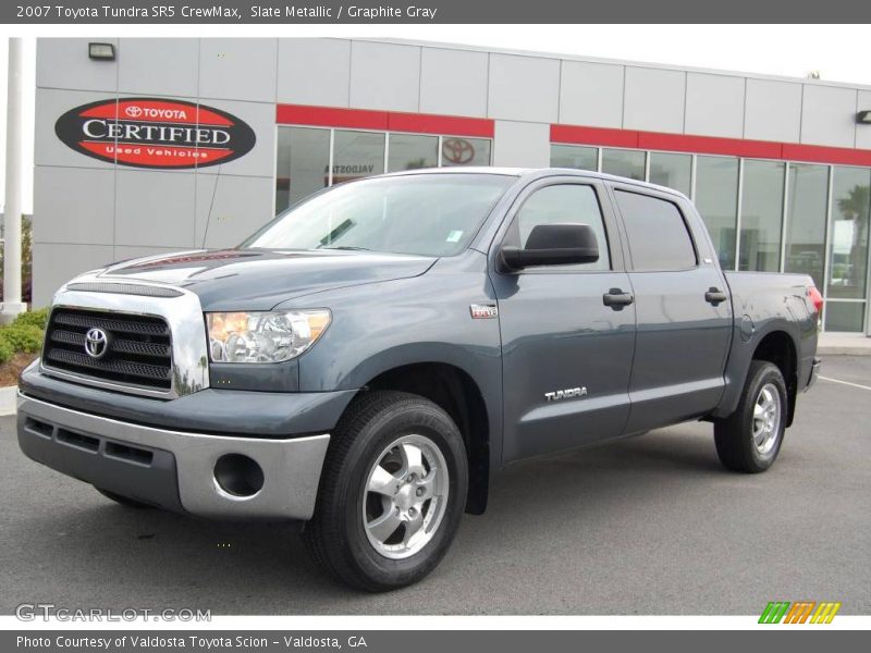 Slate Metallic / Graphite Gray 2007 Toyota Tundra SR5 CrewMax