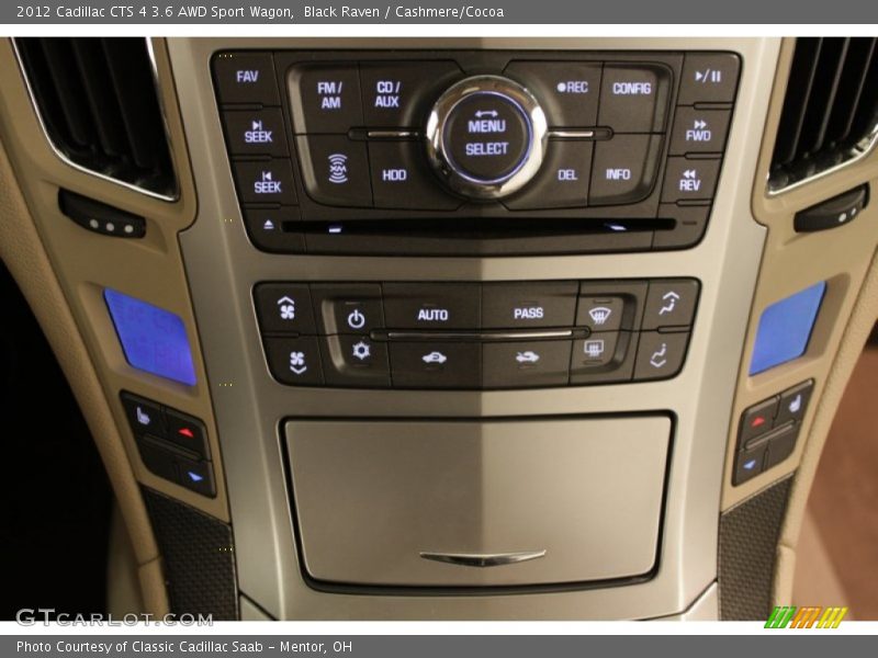 Controls of 2012 CTS 4 3.6 AWD Sport Wagon