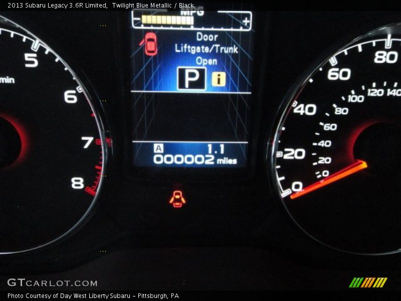 Twilight Blue Metallic / Black 2013 Subaru Legacy 3.6R Limited