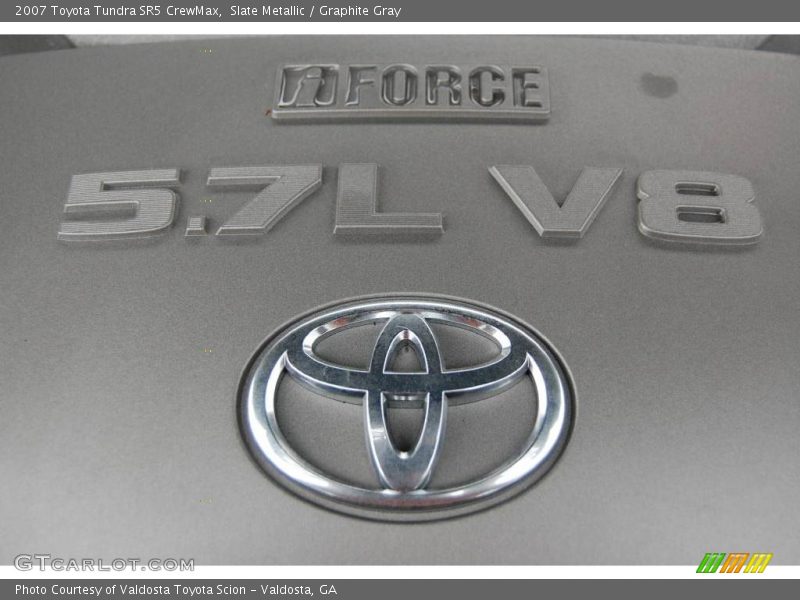 Slate Metallic / Graphite Gray 2007 Toyota Tundra SR5 CrewMax