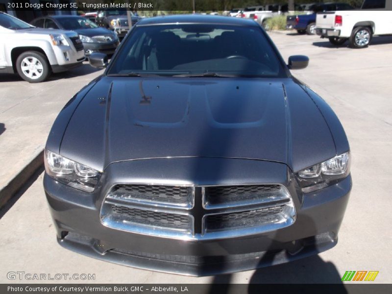 Tungsten Metallic / Black 2011 Dodge Charger SE
