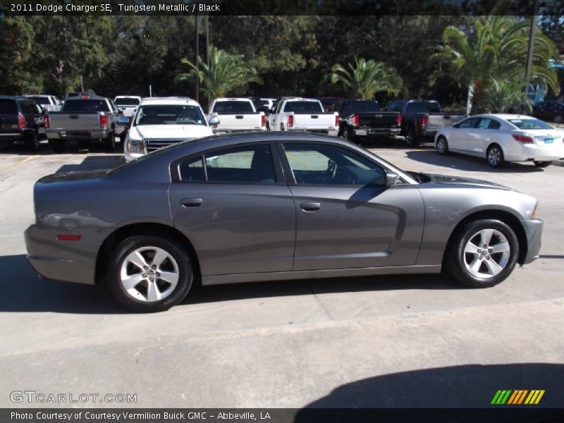 Tungsten Metallic / Black 2011 Dodge Charger SE