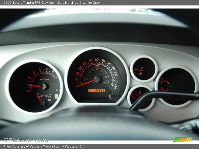 Slate Metallic / Graphite Gray 2007 Toyota Tundra SR5 CrewMax