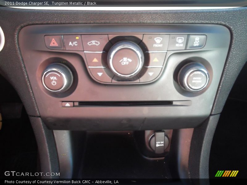 Tungsten Metallic / Black 2011 Dodge Charger SE