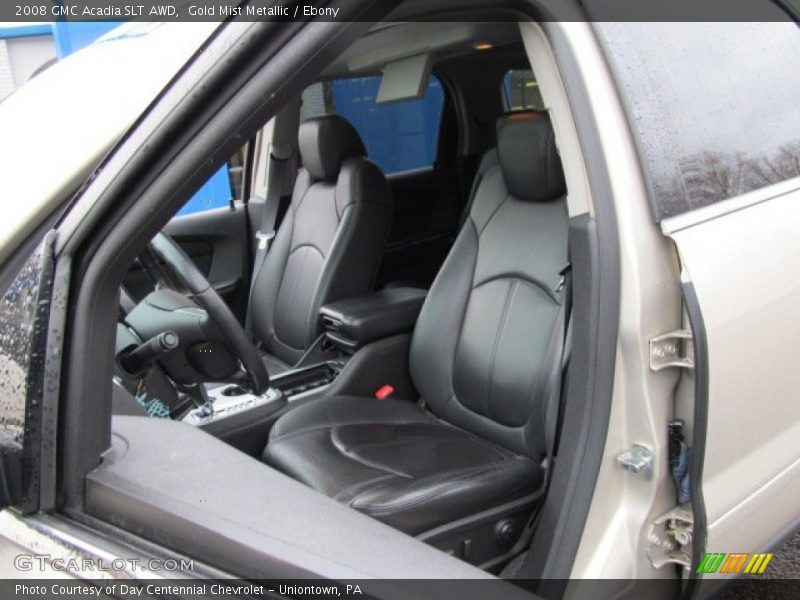 Gold Mist Metallic / Ebony 2008 GMC Acadia SLT AWD