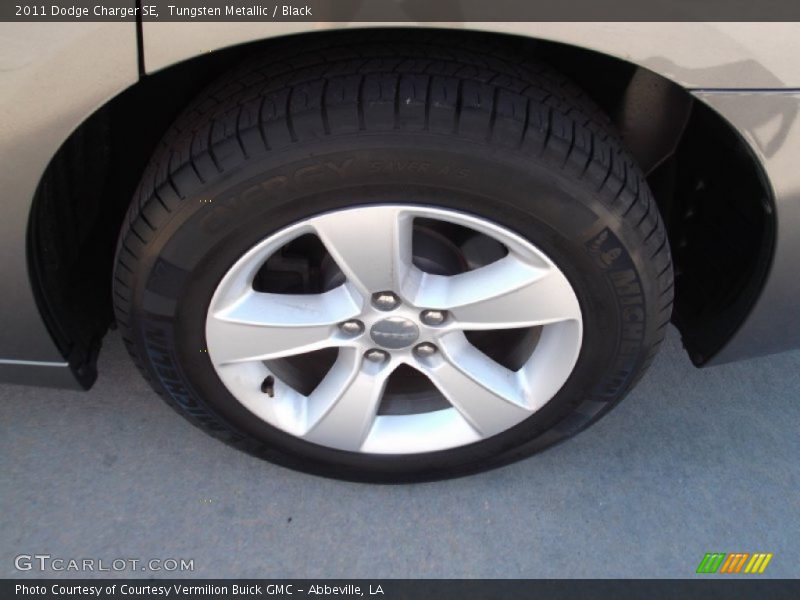 Tungsten Metallic / Black 2011 Dodge Charger SE